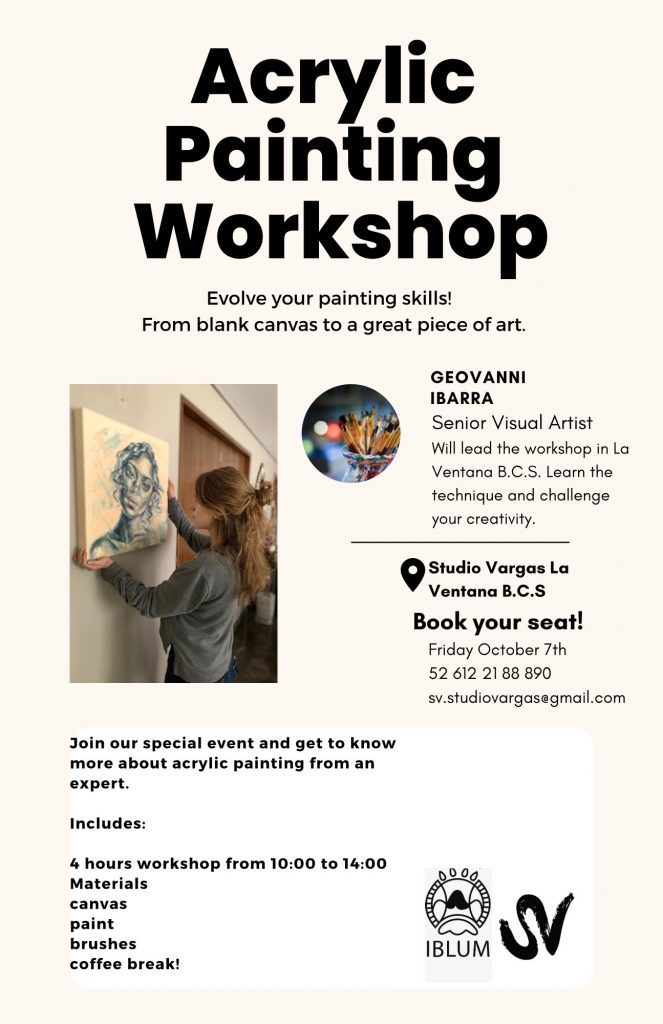 Acrylic Painting Studio Vargas The Ventana View